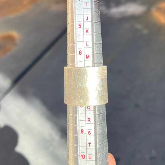 2/$40 🌟 VTG Heavy Sterling Silver Zigzag Ring - Picture 10 of 11